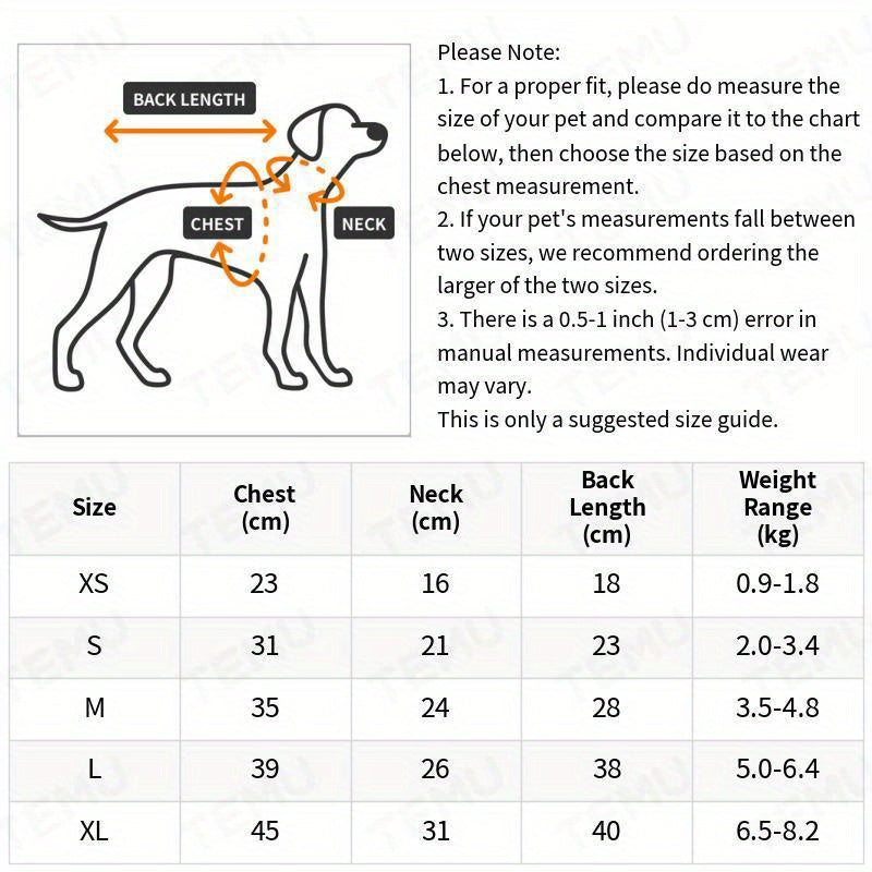 1pc Adorable Best Friend Pet Waffle Overalls - Soft Knit Polyester, Snap Button Closure, Warm Dog Clothes for Medium and Small Breeds in Autumn and Winter