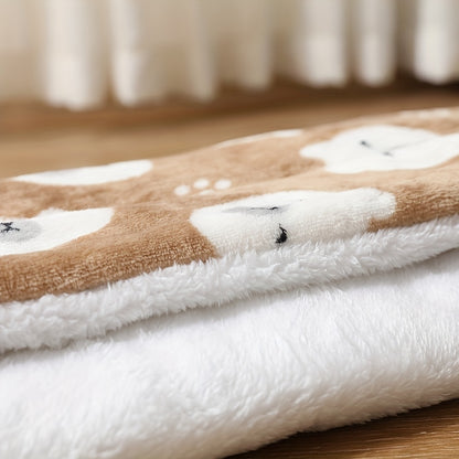 Quilted Luxury Dog Sleep Mat - Ultra-Soft & Warm, Washable for Autumn/Winter - Perfect Thickened Cushion for Pet Crates - Durable & Easy Care - Suitable for Small to Large Breeds